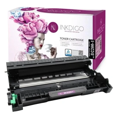 Image de DR2200 XL Tambour noir compatible avec les imprimantes Brother MFC 7360N 7460DN 7860DW FAX 2840 2940 HL 2130 2240 2250DN 2135W DCP 7055 7055W