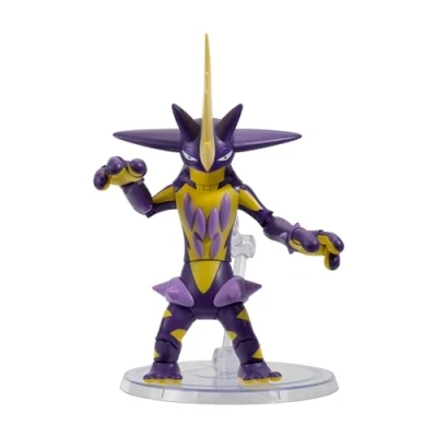 Image de Pokémon Select Toxtricity (amplifié) Figurine Super articulée de 15 cm avec Plus Points d&#039;articulation Série