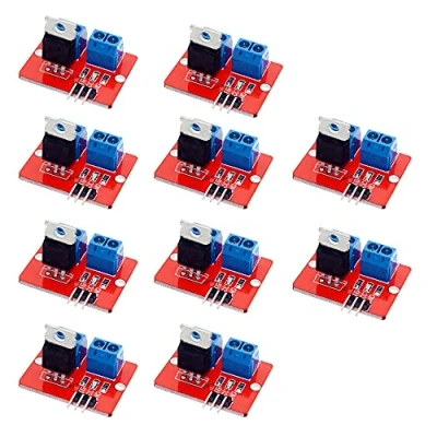 Image de ZkeeShop 10Pcs Driver Module Output 0 24V Compatible for Arduino Raspberry Pi Arm MCU