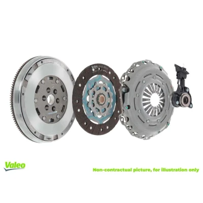 Image de VALEO 837585 kit d&#039;Embrayage avec volant d’inertie bimasse, butée hydraulique de vis 258mm FORD: Transit Custom V362 Van