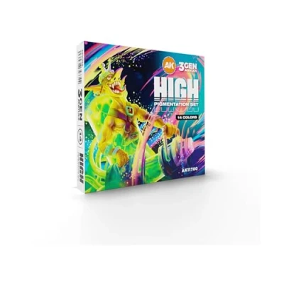 Image de Ak+Interactive+Set+de+Peinture+ +High+Pigmentation+%2814++Colors%29