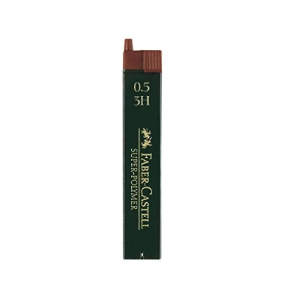 Image de Faber Castell 10104470 Lot de 12 Mines Super Polymère 0,5 mm 3H
