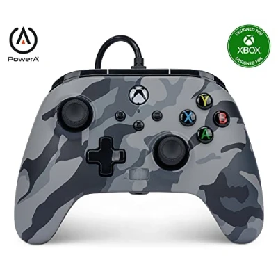 Image de POWER A Wired Controller Enhanced Camo Artic Xbox Series X