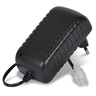 Image de Carson 500606081 Expert Charger 500 fiche RC avec Adaptateur Secteur, Chargeur pour Packs d&#039;accumulateurs NiMH à 6 éléments, Noir