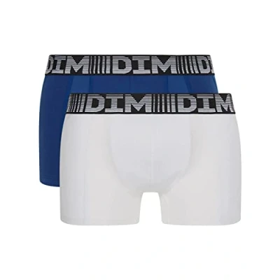 Image de Dim Pack 2 Boxers Coton 3D Flex Air Tissu Respirant D01N1 Homme Confortable et pour Un Usage Quotidien au Design Moderne