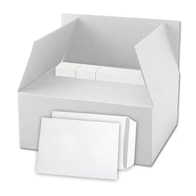Image de versando Lot de 500 enveloppes d&#039;expédition autocollantes sans fenêtre Format C5 162 x 229 mm Blanches