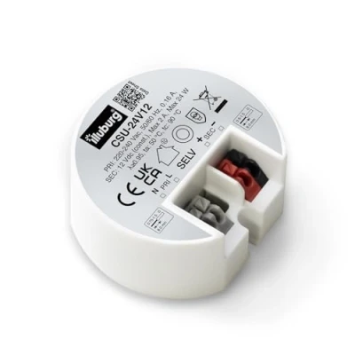 Image de illuburg Transformateur LED 12V 24W Sans Scintillement pour G4 GU5,3 Bande de Bloc d&#039;Alimentation Driver