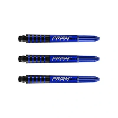 Image de WINMAU Prism Force Bleu Tiges de Fléchettes Intermédiaire en Polycarbonate 1 Jeu par Paquet (3 Arbres au Total)