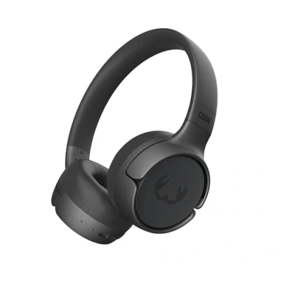Image de Fresh &#039;n Rebel Code Fuse, Casque Bluetooth sans Fil Supra Aural, 30h D&#039;Autonomie, avec Microphone et Assistant Vocal, Commandes de Volume Boutons Lecture/Pause, Pliable (Storm Grey)