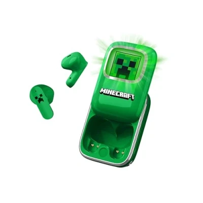Image de OTL Technologies Minecraft Slide TWS Ecouteurs avec boitier de Recharge