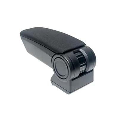Image de Rati Armster3 Accoudoir central avec revêtement en tissu, compatible CITROEN C3 2017 compartiment de rangement I sur mesure pour console centrale