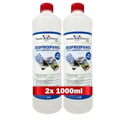 Image de PANDACLEANER® Isopropanol/alcool de nettoyage 1000 ml / 2000 3000 Liquide pour la maison, l&#039;artisanat et l&#039;industrie Avec dispositif dosage