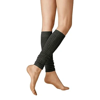 Image de KUNERT Winter Dreams Rib St Jambières en Tricot Femme, Anthrazitmel, Taille Unique