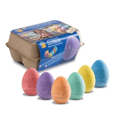 Image de Pustefix Malefix Streetchalk Lot de 6 œufs dans une boîte à