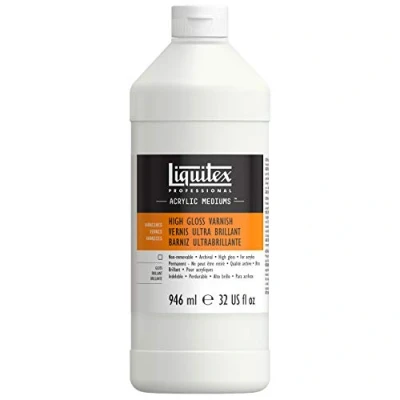 Image de Liquitex Additif Vernis Ultra Brillant Flacon 946ml