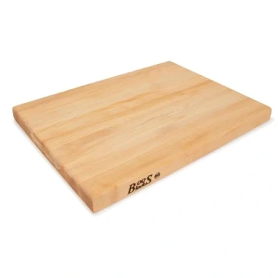 Image de Boos Block Pro Chef Series Planche Erable d&#039;Amérique Du Nord Billot De Cuisine a Decouper Professionnelle Apero XXL Bois Massif 51 x 38 4 cm