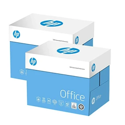 Image de HP Papers Lot de 2 rames papier A4 80 g/m² 10 x 500 Sheets blanc