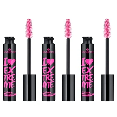 Image de Essence Mascara I Love Extreme Volume 01 Black Lot de 3