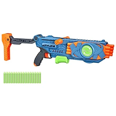 Image de NERF Elite 2.0 Flipshots Flip 16 Blaster with Dart Barrels That to Double Your Firepower, Capacity, Darts