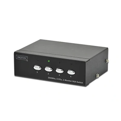 Image de Digitus DS 45100 1 Commutateur Noir