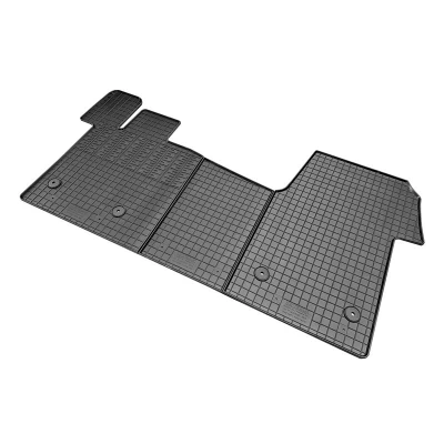 Image de AutoStyle CK RVW06 Ensemble de tapis sol caoutchouc avant 1 noir