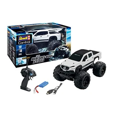 Image de Revell Control Voiture Pick up télécommandée Mercedes Classe X à Batterie, 24465, Blanc