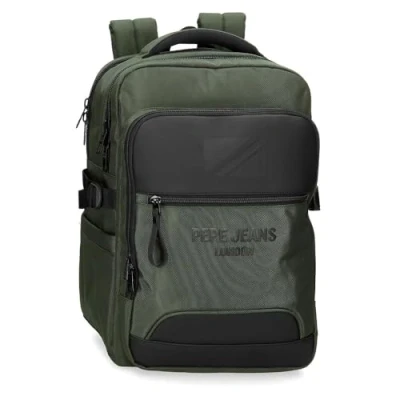 Image de Pepe Jeans Bromley Petit sac à bandoulière vert 12 x 16 3,5 cm Polyester, vert, Talla única,