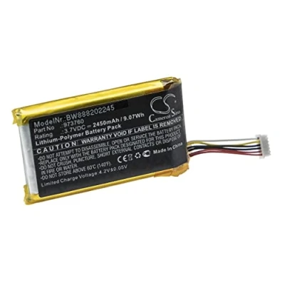 Image de vhbw Batterie Compatible avec DJI Mavic Pro, Air 2, Air, Remote Controller télécommande Manette de Drone (2450mAh, 3,7V, Li polymère)