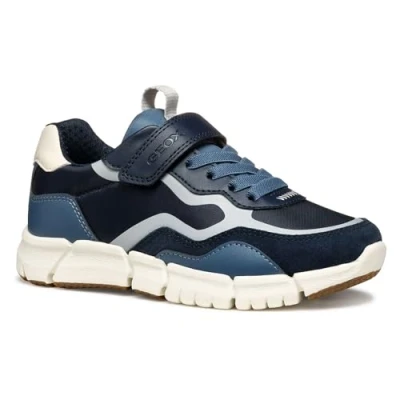 Image de Geox J FLEXYPER Boy A Basket, Navy/Lt Grey, 38 EU