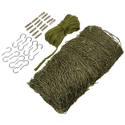 Image de Trixie Filet de Protection Maille Grillagée Vert Olive 4 x 3 m pour Chat