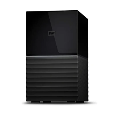 Image de WD 16To My Book Duo disque dur externe avec logiciels de gestion du et sauvegarde protection par mot passe, USB C cables A, en Raid 0/1, JBOD