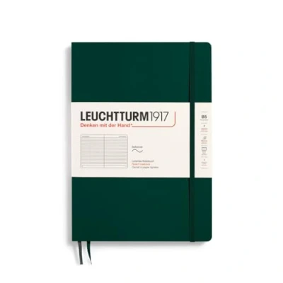 Image de LEUCHTTURM1917 370310 Carnet Composition (B5), Couverture souple, 123 pages numérotées, Forest Green, ligné