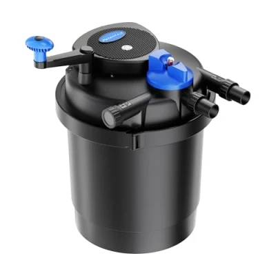 Image de SunSun CPF 2500 Filtre de Bassin à Pression UVC 11 W pour étang Jusqu’à 6000 l l/h Filtration Biologique avec Clarificateur Stérilisateur
