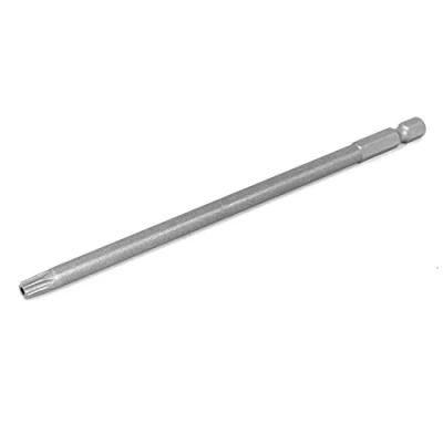 Image de sourcingmap Embout de tournevis sécurité Torx T30 à tige hexagonale 150 mm long 1/4 pouce