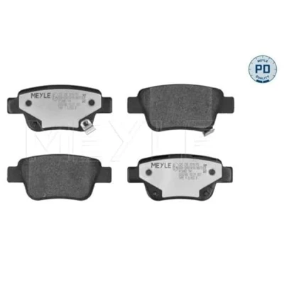 Image de MEYLE 025 236 2016/PD Jeu de plaquettes frein PD Quality Essieu arrière avec indicateur d&#039;usure tôle anti bruit TOYOTA: Corolla Verso