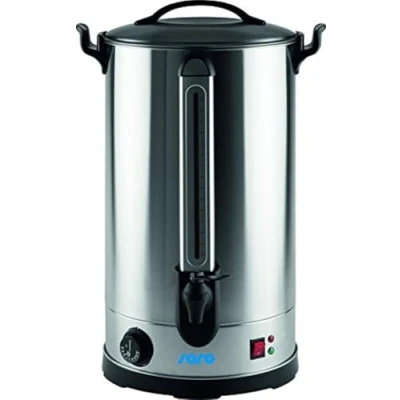 Image de Saro Ancona 30 213 7515 Distributeur de vin chaud et d&#039;eau chaude en acier inoxydable 27 l