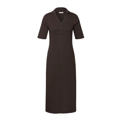 Image de Street One POLO MIT Struktur Robe pull, Femme, Taille: 38, Braun