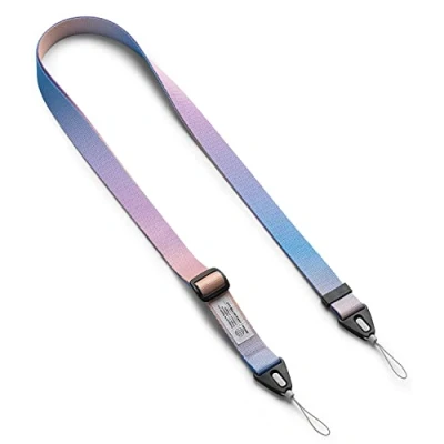 Image de Ringke Design Shoulder Strap, Sangle Courroie de Cou One Touch Buckle Nylon Polyester 2 Trou Nécessaire Multi Usage Cordon Aurora