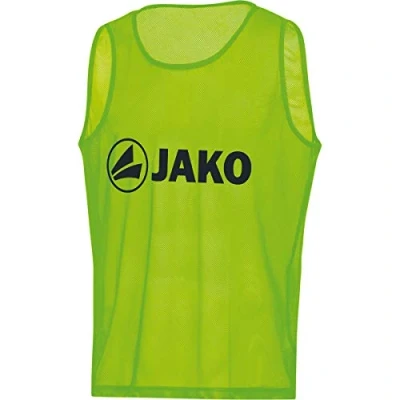 Image de Jako Classic 2.0 Chasuble Mixte Enfant, Vert Fluo, 1