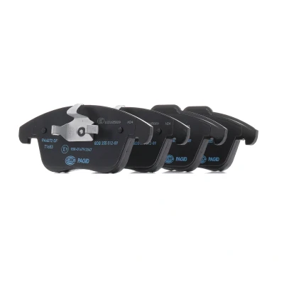 Image de HELLA 8DB 355 012 891 Jeu de plaquettes frein non préparé pour indicateur d&#039;usure FORD: S Max Mk1, MONDEO 4, Mk2, VOLVO: V60 I, S80 II