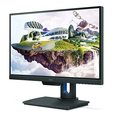 Image de BenQ PD2500Q Écran Designer (AQCOLOR Technology, 25 Pouces, 2K WQHD 1440P, sRGB/Rec.709, Compatible avec MacBook Pro M1/M2), Gris