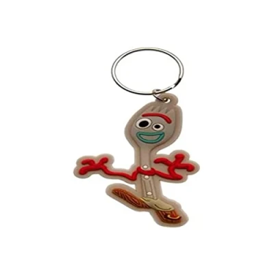 Image de Disney Porte clés en caoutchouc, multicolore, 4,5 x 6 cm