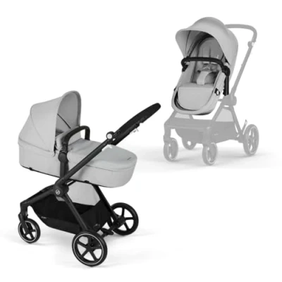 Image de CYBEX Gold Poussette EOS 2 en 1 de la naissance à 22 kg (env. 4 ans), Lava Grey