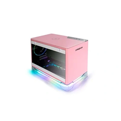 Image de Boîtier Mini ITX IN WIN A1 Plus Couleur Rosa Alimentation 650 Watt Petit facteur de forme