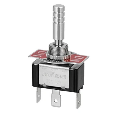 Image de Jtron Interrupteur à bascule 12 V 20 A 3P SPST 3 pôles ON OFF Pour voiture, camion