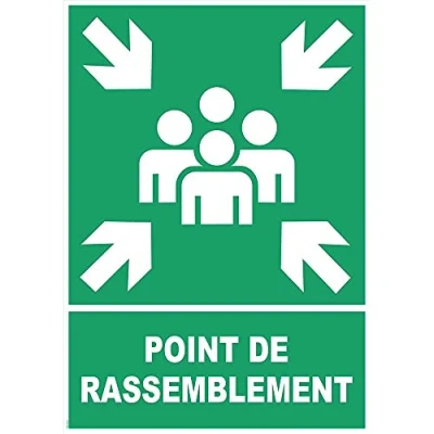 Image de Panneau point de rassemblement PVC A2