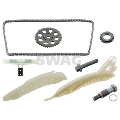 Image de SWAG 62 10 0301 Jeu de distribution à chaînes Simplex, Chaîne fermée PEUGEOT: 207 3/5 portes, 308 I CC, CITROËN: DS3 3 portes