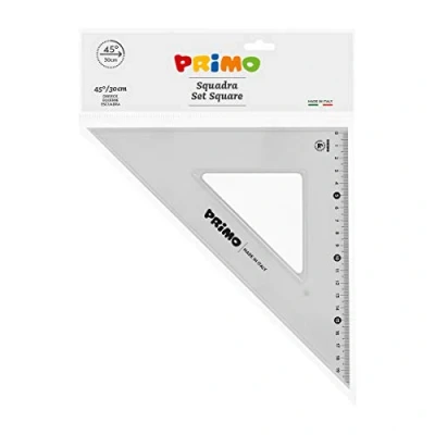 Image de Morocolor PRIMO, Carré 45 30 cm, Couleur gris fumé, Antireflet, Stable et résistant, Lecture facile, Haute précision, Idéal pour le dessin technique