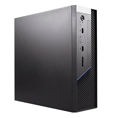 Image de Unykach Caviar 1K Tour Noir Mini DTX/ITX Boîtier d&#039;ordinateur (Torre, PC, SGCC, Noir, ITX, 6 cm) (52092)