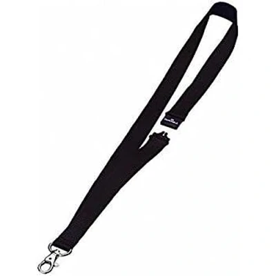 Image de Durable 813701 Lacet Textile Attache Mousqueton Système Sécurité 20x44cm Lot de 10 Noir